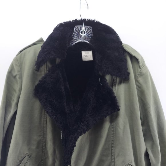 AR SRPLS Cotton Parka faux Fur Trim large - Picture 3 of 13